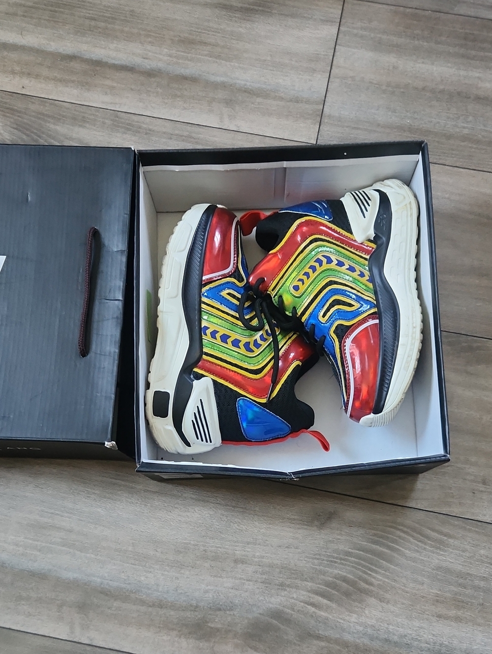 Anthony Wang Raisins Wedge Sneaker 8